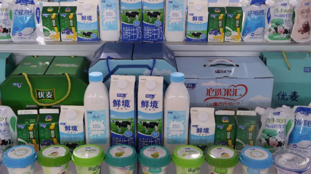 得益低温巴氏奶亮相淄博市知名品牌农产品推介会 