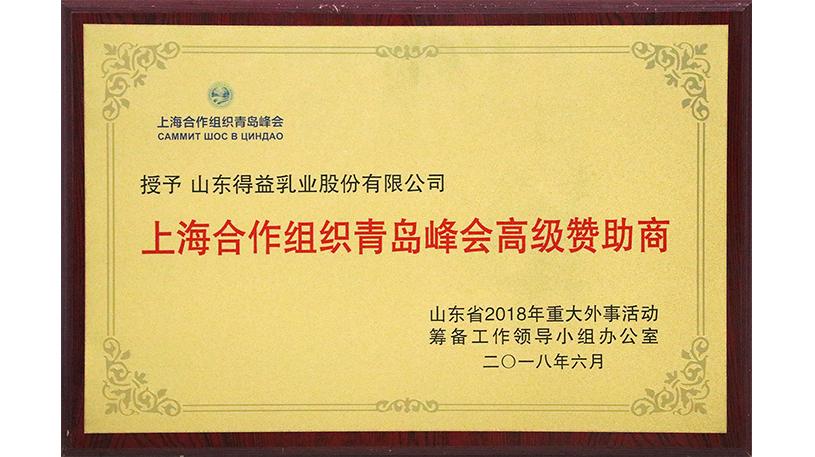2018年上合青岛峰会高级赞助商