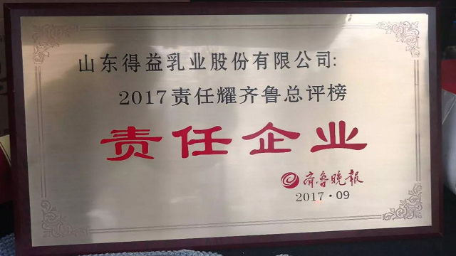 助力齐鲁企业责任标兵