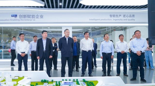 淄博市供销合作社联合社莅临得益乳业考察调研